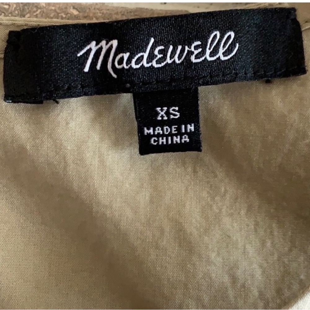 Madewell Peplum Top - Picture 3 of 5